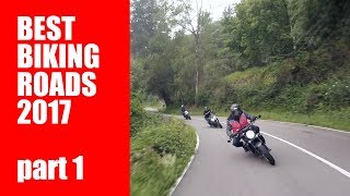 Best Motorcycle Roads Picos de Europa  ChickenStrips European Motorcycle Tours  June 2017 part 1 [upl. by Annabal]