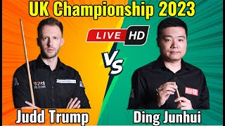 Judd Trump vs Ding Junhui UK Championship 2023 Semifinal Live Match HD [upl. by Lleryd]