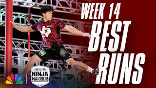 Top 5 Runs from Stage 3 and Stage 4  American Ninja Warrior  NBC [upl. by Willcox]