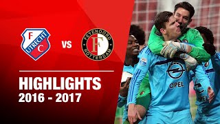 ONTSNAPPING in minuut 909  Highlights FC Utrecht  Feyenoord  Eredivisie 20162017 [upl. by Okiman]