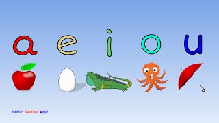 ♫ Fun and Fast Short Vowel Phonics Song quotaeiouquot with actions Grade 1♫ [upl. by Anse]