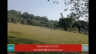 Live Cricket Match  Marines vs Tatra  15Nov24 1034 AM 20 overs  Individual match  CricHeroes [upl. by Lertram]