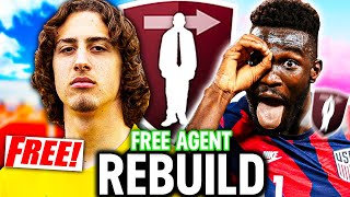 THE FREE AGENTS ONLY REBUILD CHALLENGE FIFA 21 Career Mode [upl. by Kessia]