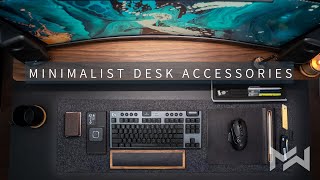 How to LEVEL UP Your Desk Setup in 2023  Minimalist Desk Accessories  Grovemade MAJOR UNBOXING [upl. by Marciano]