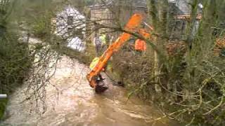 8 janvier 2011  Fin des inondations à Masbourg [upl. by Kcirredal]