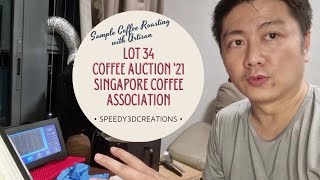 Sample Coffee Artisan Roasting LOT 34  Kaleido M10 Sniper Pro with Singapore Coffee Association [upl. by Adlin963]