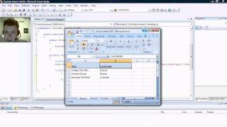 C Import From Excel Using OleDb Tutorial [upl. by Ahsiad]