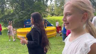 Pride Festival In Karlskoga Sweden August 2023 pride pridemonth [upl. by Enomis]