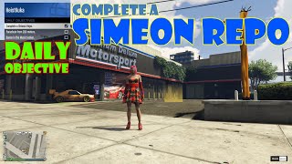 Complete a Simeon Repo  Daily Challenges ✅ GTA Online [upl. by Ennaesor]