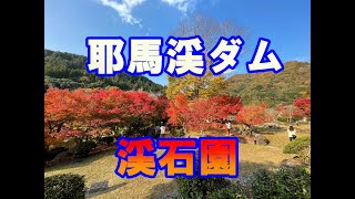 紅葉の耶馬渓ダム渓石園 [upl. by Catriona]