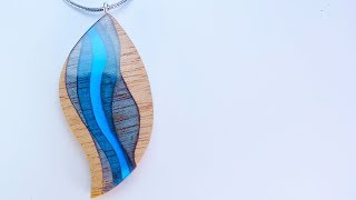 Pendant Atlantic Ridge Secret Wood and Epoxy Resin [upl. by Anoo]