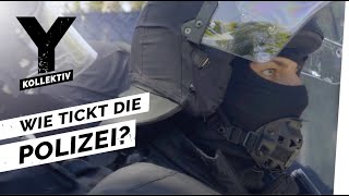 Polizeieinsatz im Fußball  Unterwegs mit der Bereitschaftspolizei [upl. by Natale]