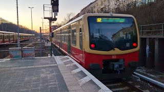 SBahn Berlin  Mitfahrt in der S2 von Bernau bis Berlin Hermannstraße in der BR 482 Mod 3811 [upl. by Anned]