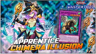 Apprentice Chimera Illusion Deck Post Geas of the Light  Deck List amp Combos  YuGiOh Master Duel [upl. by Jodee]