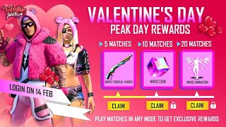 VALENTINE DAY EVENT FREE FIRE 🔥 FREE FIRE VALENTINE EVENT 2024  FREE FIRE NEW EVENT  FF NEW EVENT [upl. by Lot785]