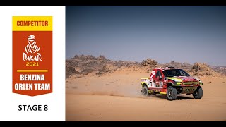 Martin Prokop Benzina Orlen Team DAKAR 2021  Stage 8 [upl. by Marlee]