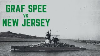 USS New Jersey vs the German Pocket Battleships [upl. by Neely]