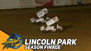 Larson vs Rico For The Championship  2023 High Limit Sprints at Lincoln Park Speedway [upl. by Durston]