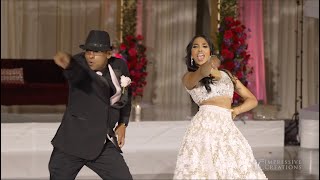 EPIC FATHER DAUGHTER DANCE  ANISHA  KUSHAN  You fill up my senses  Funny Medley [upl. by Adall]