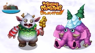 Yool and Tuskski  Sound and Animation  My Singing Monsters Dawn of Fire [upl. by Pironi]