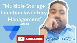 How to build multi storage inventory management apps with AppSheet Part 01 [upl. by Mishaan]