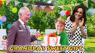 Catherine SHED TEARS as King Charless SWEET GIFT to Prince George On His 11th Birthday [upl. by Ennaitak]