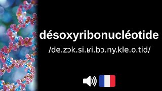 Comment bien prononcer désoxyribonucléotide [upl. by Caz]