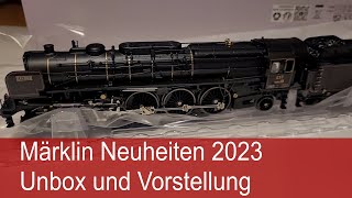 Märklin Neuheiten 2023 Unbox BR 241 Est und BR0110 sowie tolle Zugwagen beim Insider Treff Mist 61 [upl. by Athena]