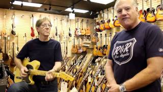 Gerry McGee from the Ventures at Normans Rare Guitars [upl. by Mikes]