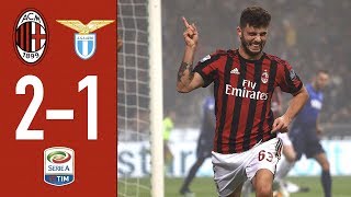 Rock Solid Win at San Siro AC Milan 21 Lazio [upl. by Eniagrom]