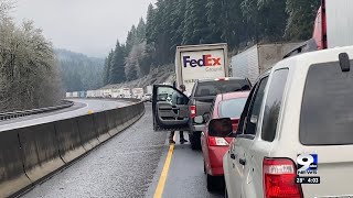 I5 backup leaves drivers stranded for hours [upl. by Sukram693]