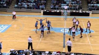 UNC Volleyball Highlights vs Florida State [upl. by Garap820]