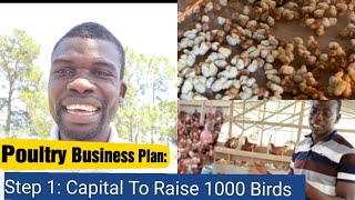 How Much Capital  Poultry Business Plan  1000 Bird [upl. by Ttenaj720]