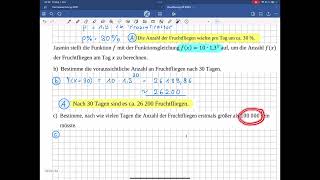 ZP Mathe NRW 2024 Sek1 Teil 2 [upl. by Ymorej]