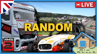 Random Race Night Automobilista 2  Live from the Sim Shack [upl. by Mycah]