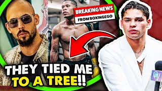 Ryan Garcia SHOCKING TRUTH to Andrew Tate JEOPARDIZES Fight [upl. by Maureene580]