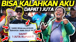 DAPAT 1 JUTA  Kalau Bisa Kalahkan Bule Jawa di Kuis Jawa [upl. by Atwater]