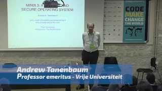 Andrew Tanenbaum  MINIX 3 A Reliable and Secure Operating System  Codemotion Rome 2015 [upl. by Yila207]