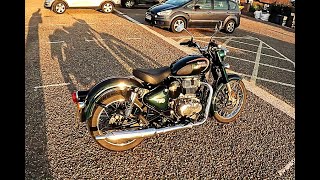 ROYAL ENFIELD 350 CLASSIC RIDES TO BAWDSEY QUAY [upl. by Auerbach]