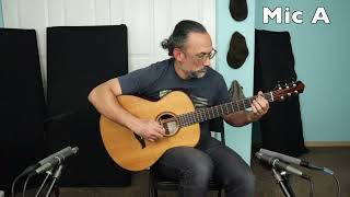 Schoeps CMC6 vs Gefell M300 on acoustic guitar [upl. by Samuele]