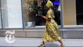 Streets Paved in Gold  On the Street w Bill Cunningham  The New York Times [upl. by Sudbury]