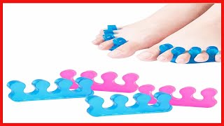 Pedicure Toe SeparatorsToe Separators for Nail PolishSUNFATT Repeatable Washable Toenail Dividers [upl. by Ibloc]