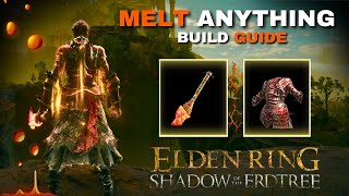 OP Magma Blade Build  Elden Ring Shadow of the Erdtree DLC Build Guide [upl. by Mikey934]