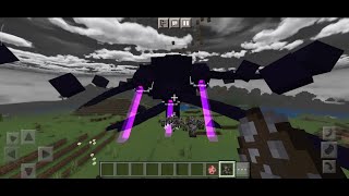 Minecraft Wither Storm Boss Battle  Can We Survive [upl. by Erleena193]