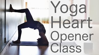 Vinyasa Flow Yoga for Opening Your Heart [upl. by Cerveny]