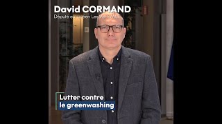 David Cormand  contre le greenwashing l’information aux consommateurs doit être quotaccessiblequot [upl. by Mirth398]