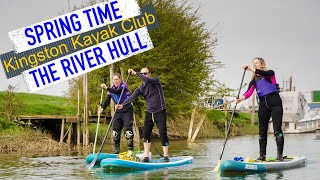 Spring Time on the River Hull  Paddle to the Pub [upl. by Bodi]