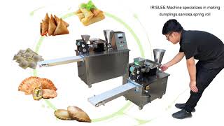 Automatic Dumpling Machine Commercial Samosa Pelmeni Ravioli Spring Roll Large Big Empanada Making [upl. by Eile]