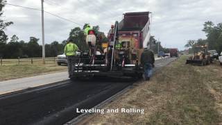 Road Resurfacing Process [upl. by Lafleur]