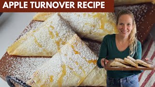 Apple Turnovers with Phyllo Dough  The Best Holiday Dessert [upl. by Lopez]